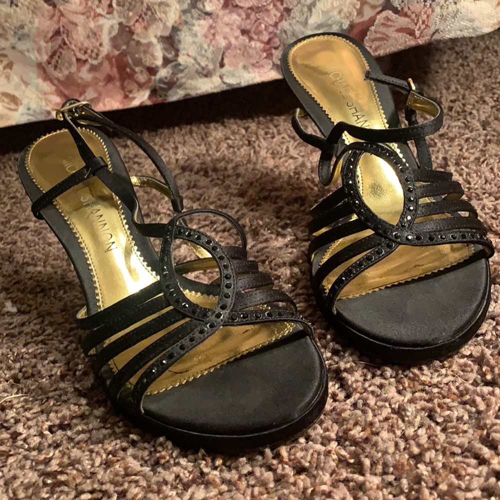 Black Michael Shannon heels